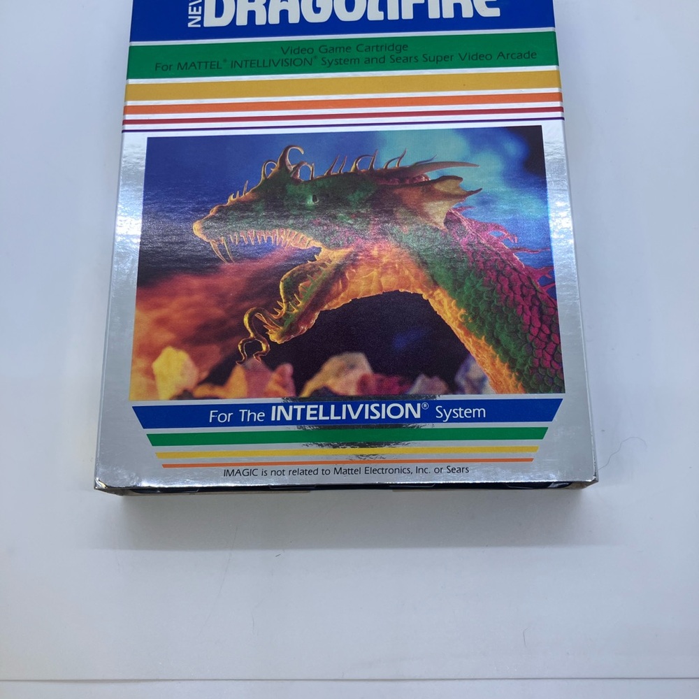 Mattel Dragonfire Video Game Cartridge Imagic intellivision - Picture 11 of 11